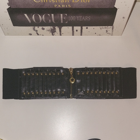 Topshop 2 Black and Gold Belts Set main image 5